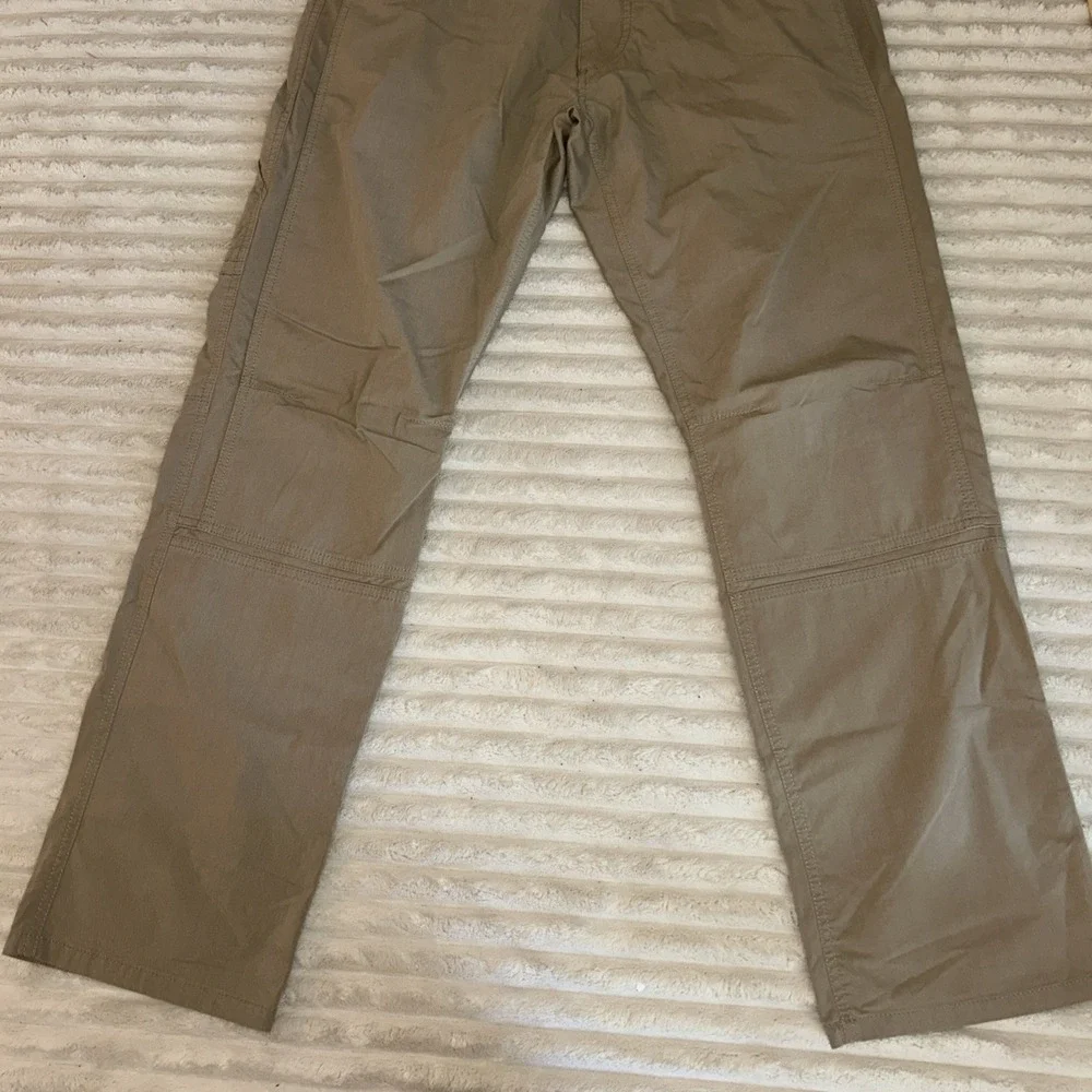 Kuhl Radikl Pants Khaki Tan Hiking Outdoor Hybrid Utility Pants Mens Size 34x30